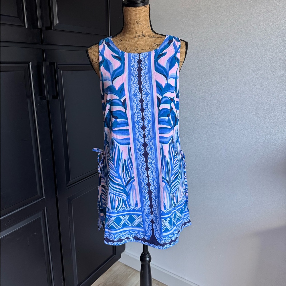 EASTER 🐣 Lilly Pulitzer Blue and Pink Tropical Donna Romper